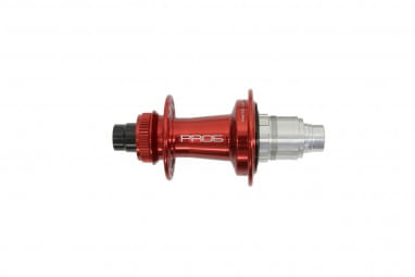 Pro 5 Hinterradnabe 32 Loch - Centerlock - rot - Sram XDR Freilauf