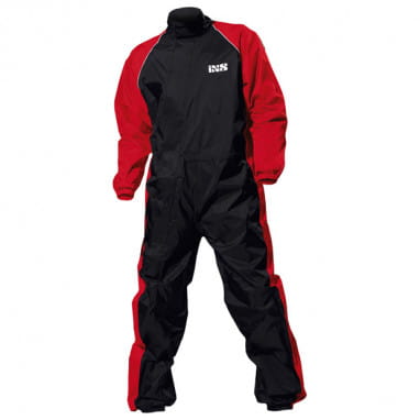 Orca Evo rain overall black red