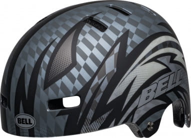 LOCAL bike helmet - matte black/gray psycho