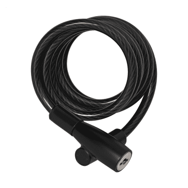 Cerradura de cable en espiral 3506K/120 - Negro