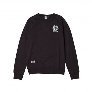 Badge Sweatshirt - schwarz