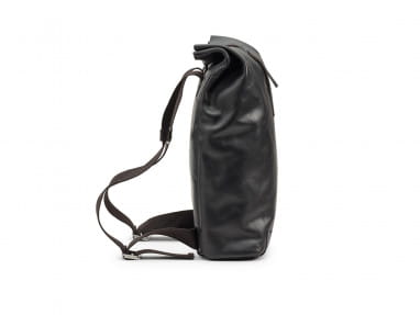 Pickwick Bolsa de cuero rígido 26L Negro