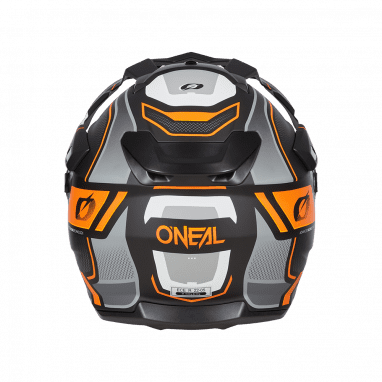 D-SRS helmet SQUARE black/gray/orange