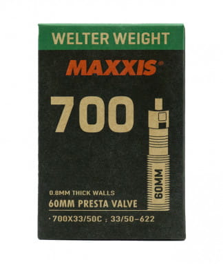 Welter Weight hose 700 x 33/50 SV valve 60 mm