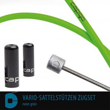 BL Vario-Sattelstützen Zugset - Neon Grün