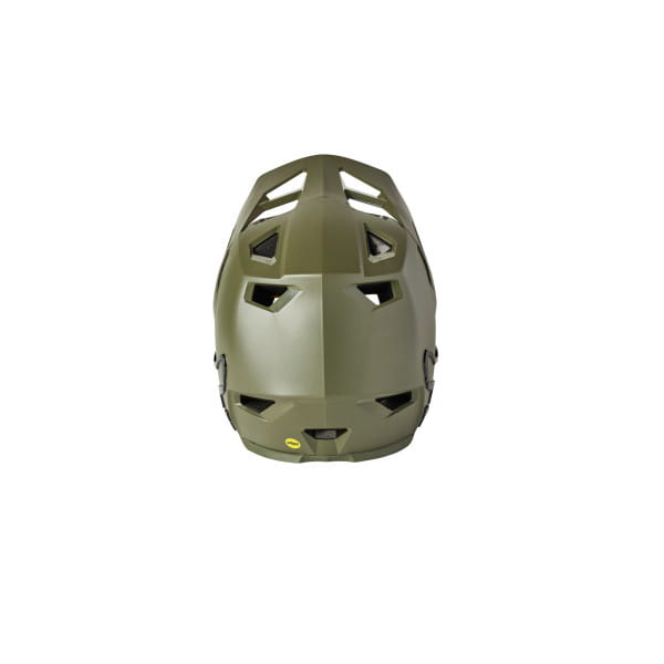 Youth Rampage Mips - Kids Fullface Helm - Olive Green