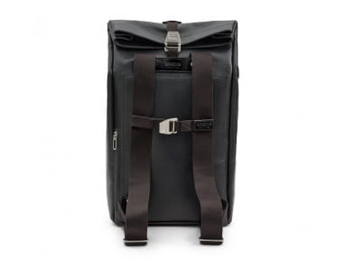 Pickwick Borsa in pelle riflettente 26L Nero