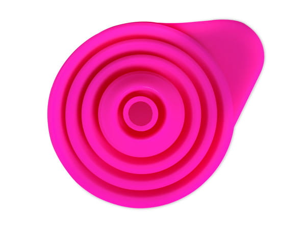 Collapsible Silicone Funnel Trichter - pink