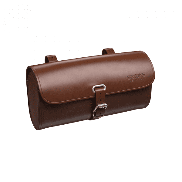 Challenge Leather Saddle Bag Large - brown