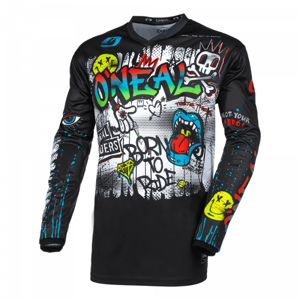 ELEMENT Youth Jersey RANCID - black/white