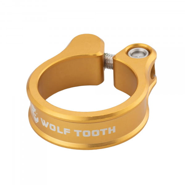 Seat clamp - gold