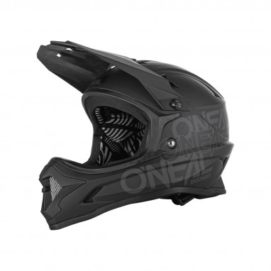 Backflip Youth Solid - Fullface Helm Kinder - Schwarz