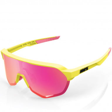 S2 - Multilayer Mirror Lens - Washed Out Neon Yellow
