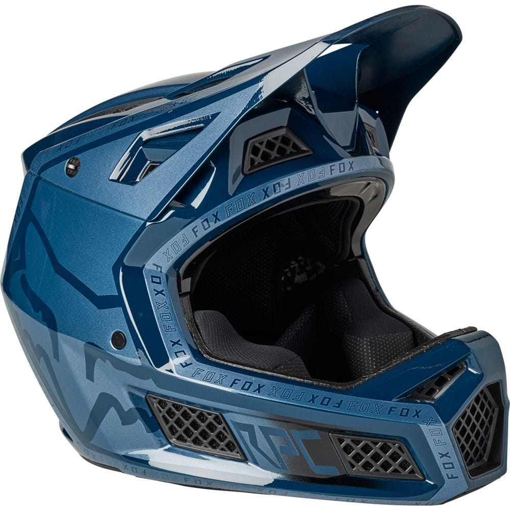 Dark Indigo Dunkelblau  MIPS FOX  RAMPAGE Helm  MTB Fullface Helm 