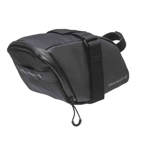 Sac de selle Grid Large - Noir/Reflet