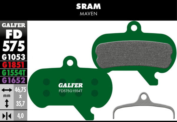 Plaquettes de frein Pro - Sram Maven