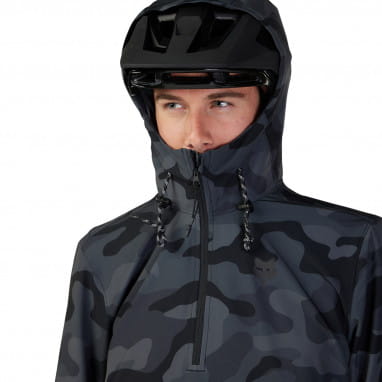 Ranger Wind Pullover - Black Camo