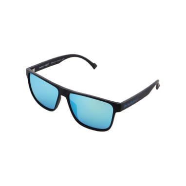 Casey RX - Occhiali da sole nero opaco/specchio azzurro