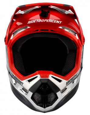 Aircraft Downhill Helm Twinblaze Chrome