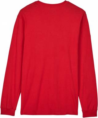 Fox X Honda Premium Long Sleeve Tee - Flame Red