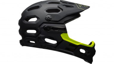 Bell SUPER 3R - MIPS - Fullface Helm - Black/Yellow