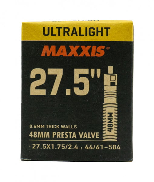Ultralight Schlauch 27,5 x 1.75/2.4 SV Ventil 48 mm