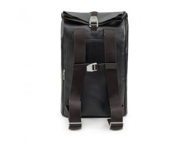 Pickwick Bolsa de cuero rígido 26L Negro