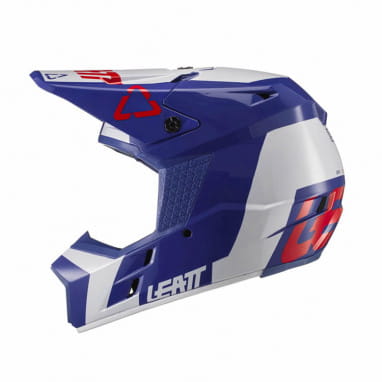 Motocross helmet GPX 3.5 - blue-white