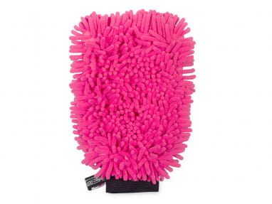 Microfibre Wash Mitt Waschhandschuh - pink