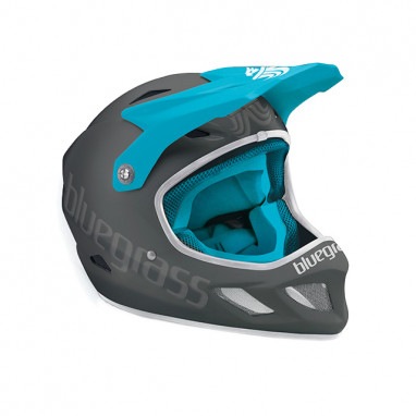 Explicit Full Face Helm - grau/blau