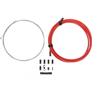 Shift cable set Road & Mountain Sport 1x - red