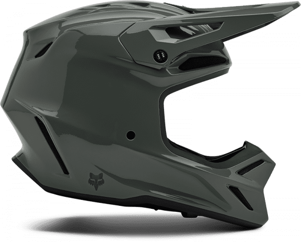 V3 RS Carbon Solid Helmet - Dark Stone