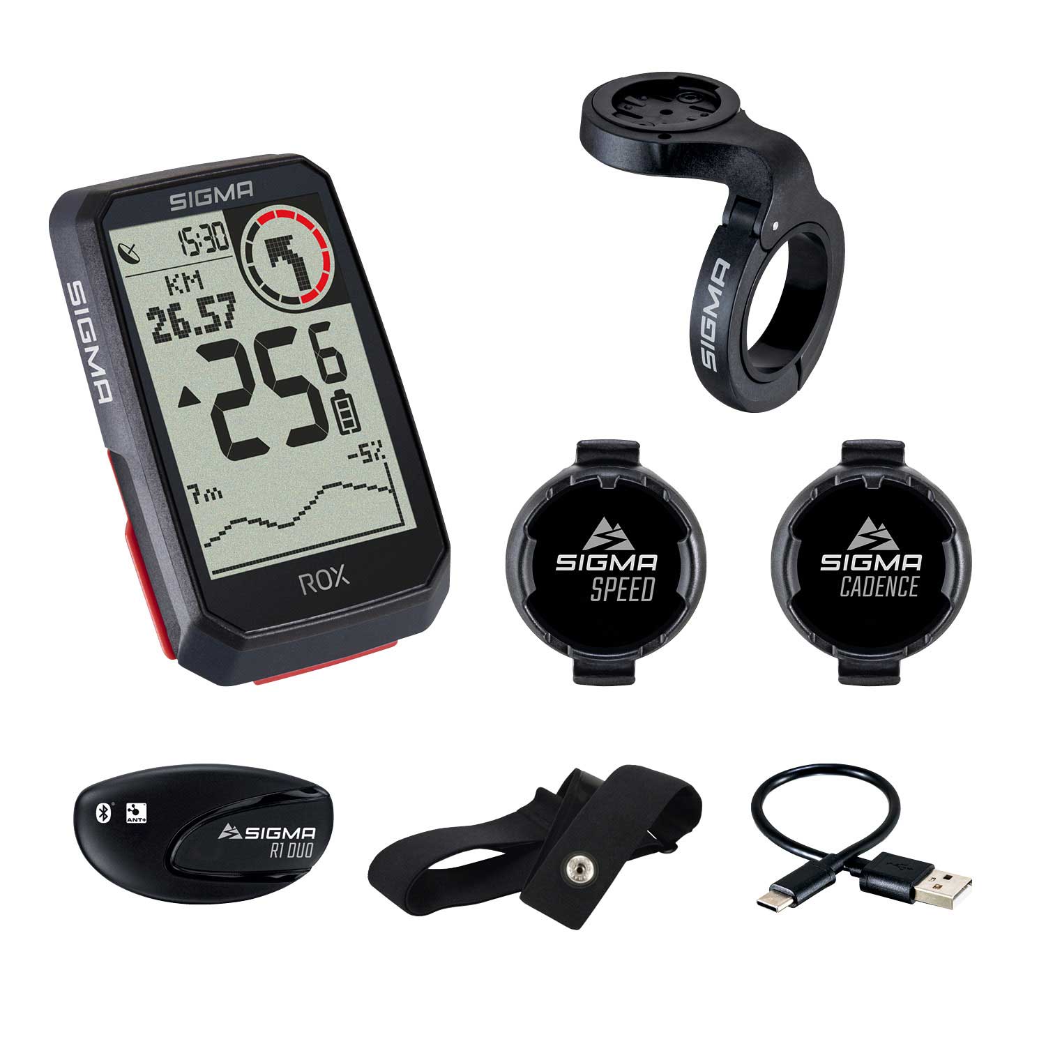 klep linnen Herhaal Sigma Sport ROX 4.0 GPS Computer Sensorset | Fietscomputers | BMO Bike  Mailorder