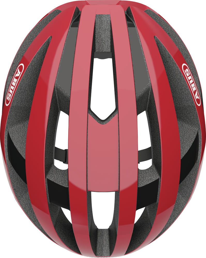 Rennradhelme Abus Viantor - racing red 58-62 cm-