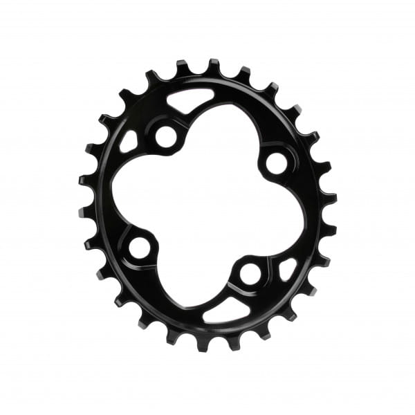 Chainring - Oval - 64 BCD 4-hole - black
