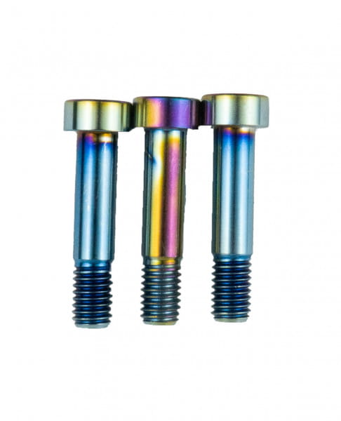 Define/ Define AL TI Shock bolts rainbow - Silver