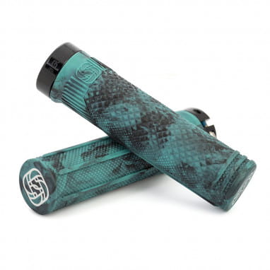S2 Lock On Grips - Extra Soft - black/teal