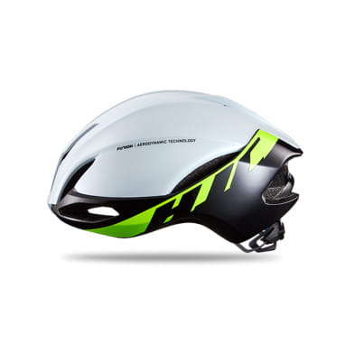 Furion Road Helmet - Gloss White / Green