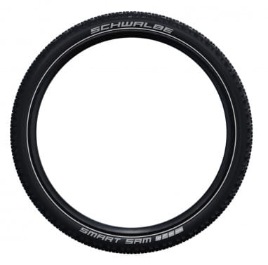 Smart Sam DD, RaceGuard clincher tire E-50 - 65-622 - Black-Reflex