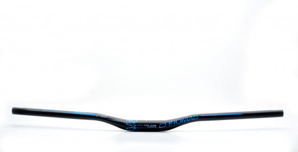 Fubars OSX DH Lenker - 31,8mm - black/cyan blue