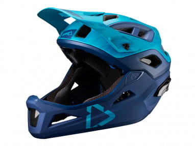 DBX 3.0 Enduro Helm - Blauw/Donkerblauw