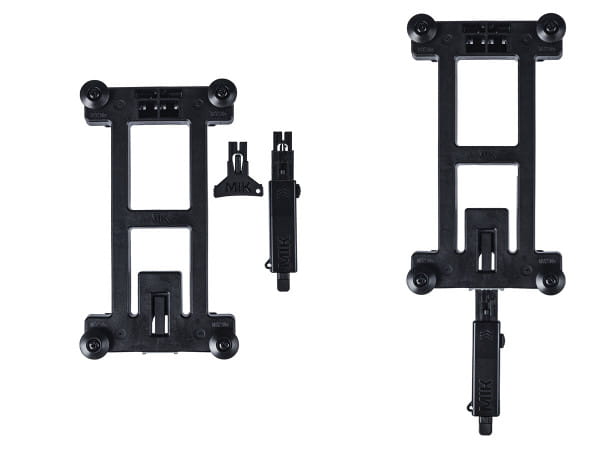 MIK 2.0 Adapterplatte - schwarz