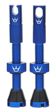 Chris King MK2 Tubeless Ventil - Blau