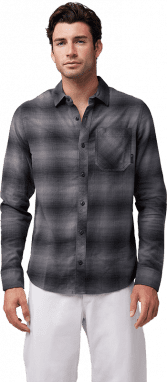 Survivalist Stretch Flannel - Black