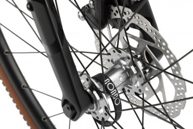 Ruut AL 1 2x Gravel Plus Bike - Chrome/Black