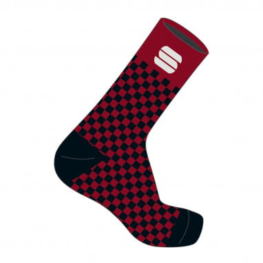 Checkmate Sokken - Rood/Zwart