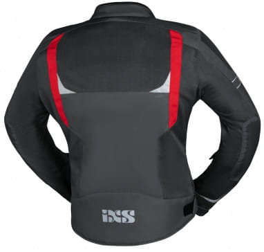 Sport jacket Trigonis-Air dark gray-grey-red