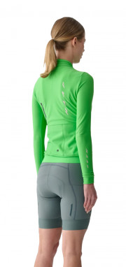 Women's Evade Thermal LS Jersey 2.0 - Limedrop