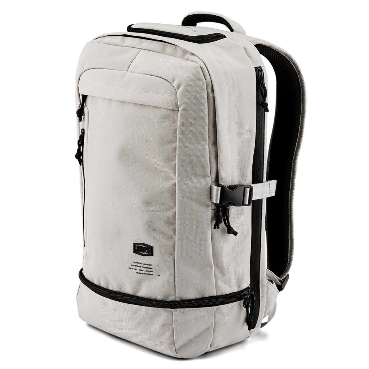 100% Transit Backpack / Daypack - Grey | Backpacks | BMO Bike Mailorder