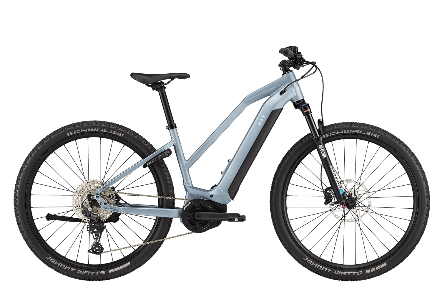 BIXS Access-E20 Gor Cold Grey | Trekking E-Bikes Damen | BMO Bike Mailorder